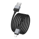 Кабель Hoco X110 Honorific USB-A to Lightning 12W 2.4A 1м black PLS-00-00146536