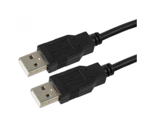Кабель USB2.0 USB-A to USB-A 1.5м black PLS-00-00161734