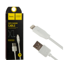 Кабель Hoco X1 Rapid USB-A to Lightning 12W 2.4A 1м white PLS-00-00050388