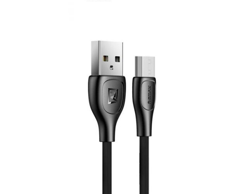 Кабель Remax RC-160m USB-A to Micro USB 10W 2.1A 1м black PLS-00-00045654