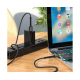 Кабель Hoco X71 USB-A to Type-C 15W 3A 1м black PLS-00-00087546