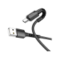 Кабель Hoco X71 USB-A to Type-C 15W 3A 1м black PLS-00-00087546