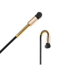 Audio кабель AUX Hoco UPA02 3.5мм 1м silver PLS-00-00029318