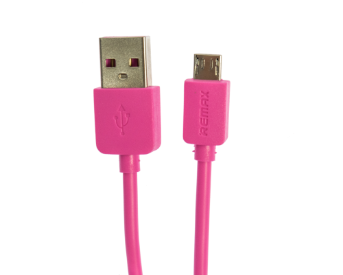 Кабель Remax RC-06m USB-A to Micro USB 1м pink PLS-00-00015767