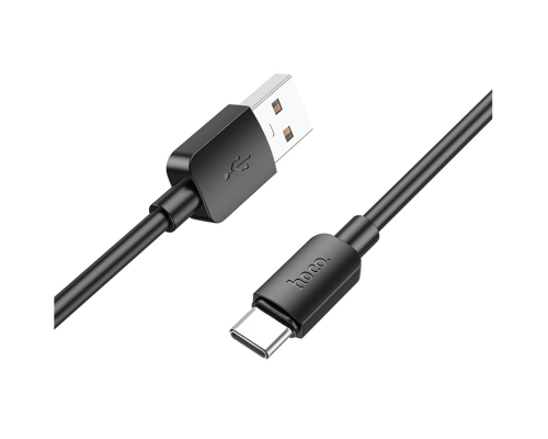 Кабель Hoco X96 USB-A to Type-C 27W 3A 1м black PLS-00-00123567