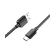 Кабель Hoco X96 USB-A to Type-C 27W 3A 1м black PLS-00-00123567