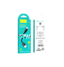 Кабель Hoco X96 USB-A to Type-C 27W 3A 1м black PLS-00-00123567