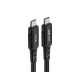 Кабель Acefast C4-03 Type-C to Type-C 100W 5A 2м black PLS-00-00124963