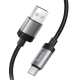 Кабель Hoco X117 Star USB-A to Type-C 15W 3A 1м black PLS-00-00147107