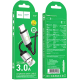Кабель Hoco X117 Star USB-A to Type-C 15W 3A 1м black PLS-00-00147107