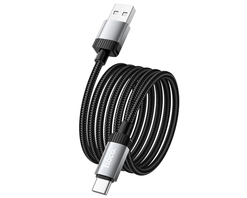 Кабель Hoco X117 Star USB-A to Type-C 15W 3A 1м black PLS-00-00147107