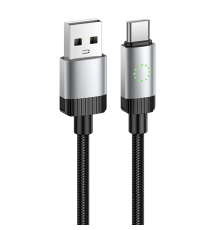 Кабель Hoco X117 Star USB-A to Type-C 15W 3A 1м black PLS-00-00147107