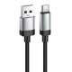 Кабель Hoco X117 Star USB-A to Type-C 15W 3A 1м black PLS-00-00147107