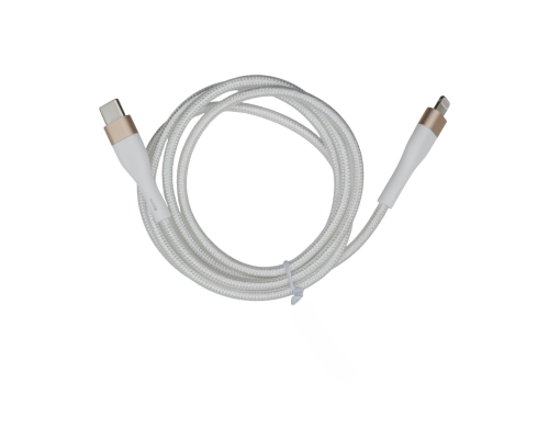 Кабель Monoko UC425 Type-C to Lightning 1м white PLS-00-00121089