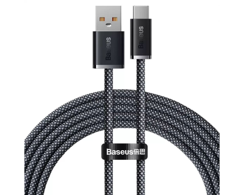 Кабель Baseus Dynamic Series Fast Charging USB-A to Type-C 100W 5A 2м (CALD000716) gray PLS-00-00113941