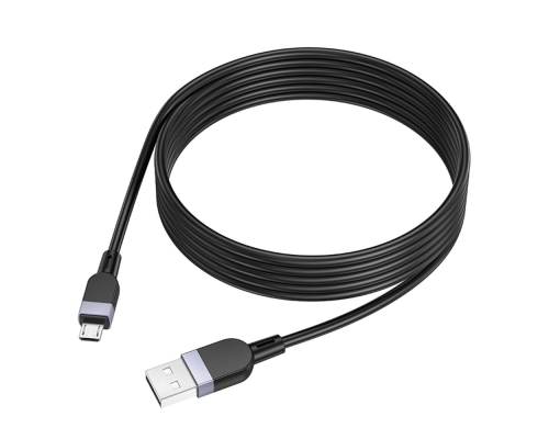Кабель Hoco X109 USB-A to Micro USB 12W 2.4A 2м black PLS-00-00137822