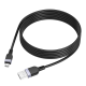 Кабель Hoco X109 USB-A to Micro USB 12W 2.4A 2м black PLS-00-00137822