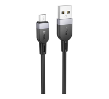 Кабель Hoco X109 USB-A to Micro USB 12W 2.4A 2м black PLS-00-00137822