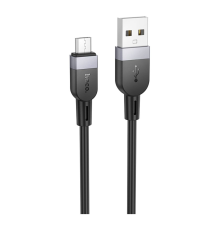 Кабель Hoco X109 USB-A to Micro USB 12W 2.4A 2м black PLS-00-00137822