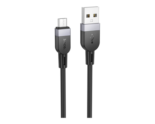 Кабель Hoco X109 USB-A to Micro USB 12W 2.4A 2м black PLS-00-00137822