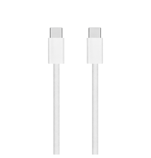 Кабель Apple iPhone 16 Type-C to Type-C 60W 1м (NO LOGO) white PLS-00-00157279