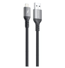 Кабель Proove ReGen Silicone USB-A to Lightning 12W 2.4A 1м black PLS-00-00149432