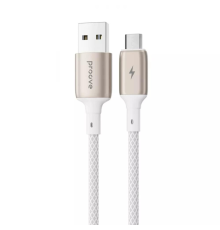 Кабель Proove Dense Metal USB-A to Micro USB 12W 2.4A 1м white PLS-00-00134265