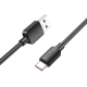 Кабель Hoco X96 USB-A to Type-C 100W 5A 0.25м black PLS-00-00146525