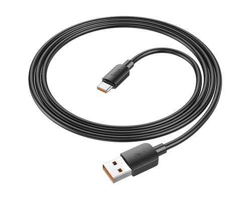 Кабель Hoco X96 USB-A to Type-C 100W 5A 0.25м black PLS-00-00146525