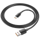 Кабель Hoco X96 USB-A to Type-C 100W 5A 0.25м black PLS-00-00146525