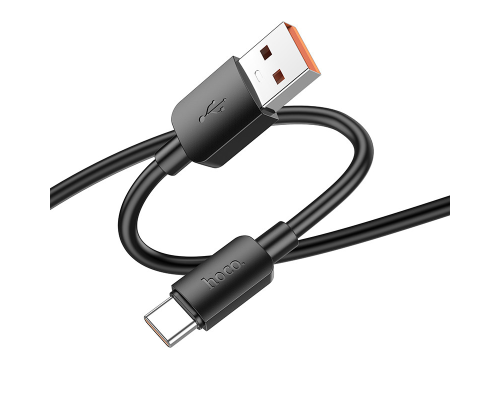 Кабель Hoco X96 USB-A to Type-C 100W 5A 0.25м black PLS-00-00146525