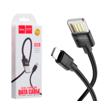 Кабель Hoco U55 Outstanding USB-A to Lightning 2.4A 1.2м black PLS-00-00050378