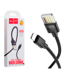 Кабель Hoco U55 Outstanding USB-A to Lightning 2.4A 1.2м black PLS-00-00050378