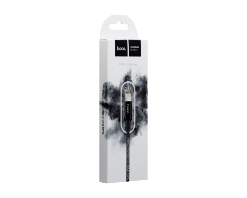 Кабель Hoco X14 Times Speed USB-A to Lightning 2м black PLS-00-00051183