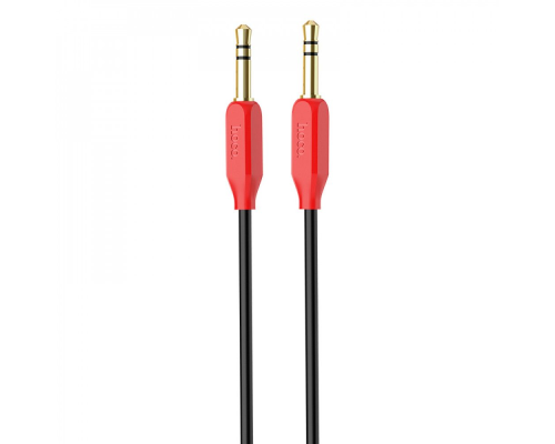 Audio кабель AUX Hoco UPA11 3.5мм 1м black PLS-00-00029321