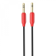 Audio кабель AUX Hoco UPA11 3.5мм 1м black PLS-00-00029321