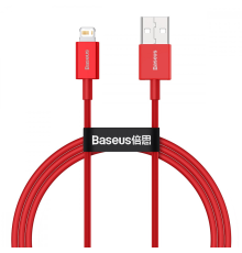 Кабель Baseus Superior Series Fast Charging USB-A to Lightning 12W 2.4A 1м red PLS-00-00070693