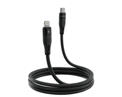 Кабель Proove Dense Metal Type-C to Lightning 27W 3A 1м black PLS-00-00112632