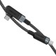 Кабель Acefast C5-03 Type-C to Type-C 100W 5A 2м black PLS-00-00124964