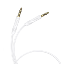 Audio кабель AUX Borofone BL16 3.5мм 1м white PLS-00-00138945
