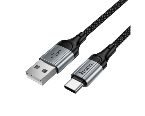 Кабель Hoco X121 USB-A to Type-C 15W 3A 1.5м black PLS-00-00154597