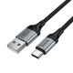 Кабель Hoco X121 USB-A to Type-C 15W 3A 1.5м black PLS-00-00154597