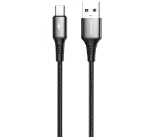 Кабель Proove WireX USB-A to Type-C 15W 3A 1м black PLS-00-00149404
