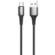 Кабель Proove WireX USB-A to Type-C 15W 3A 1м black PLS-00-00149404