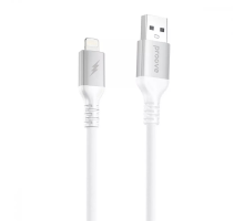 Кабель Proove ReGen Silicone USB-A to Lightning 12W 2.4A 1м white PLS-00-00149433