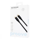 Кабель Proove Jelly Silicone Type-C to Lightning 27W 3A 1м black PLS-00-00134485