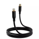 Кабель Proove Jelly Silicone Type-C to Lightning 27W 3A 1м black PLS-00-00134485