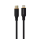 Кабель Proove Jelly Silicone Type-C to Lightning 27W 3A 1м black PLS-00-00134485