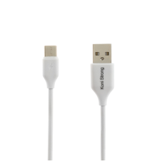 Кабель Koni Strong KS-59m USB-A to Micro USB 12W 2.4A 1м white PLS-00-00146548