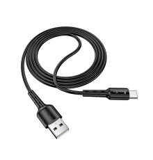 Кабель Avantis A112 USB-A to Type-C 15W 3A 1м black PLS-00-00091410